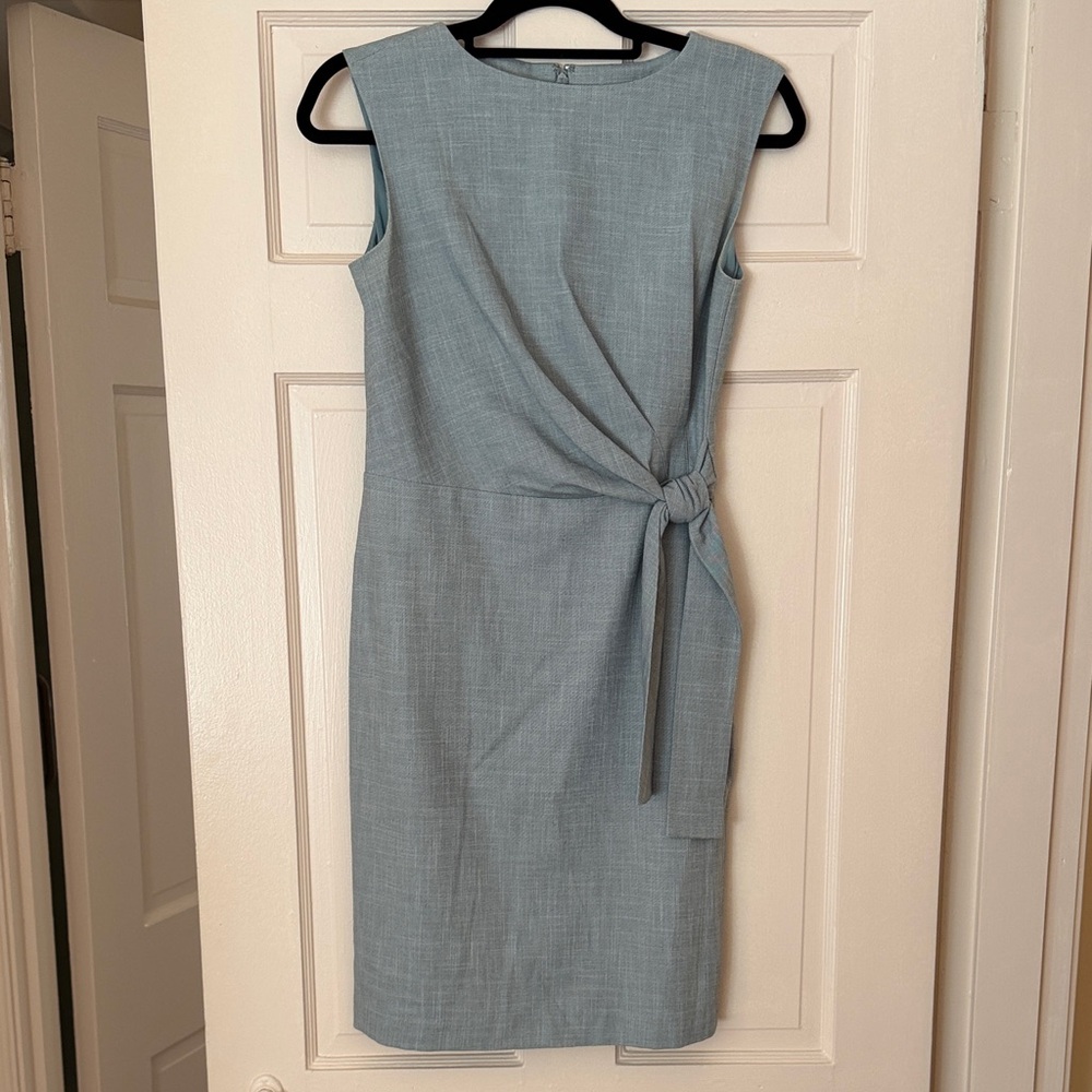 Ann Taylor Blue Knot Midi Dress